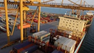 Hafen Thessaloniki